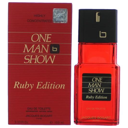 Jacques Bogart One Man Show Ruby Edition by Jacques Bogart, 3.3 oz EDT Spray for Men