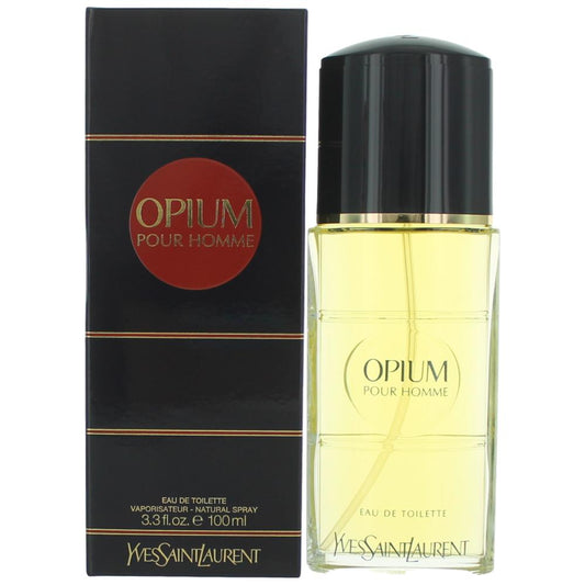 Yves Saint Laurent Opium Pour Homme by Yves Saint Laurent, 3.3 oz EDT Spray for Men