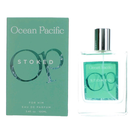 Ocean Pacific OP Stoked by Ocean Pacific, 3.4 oz EDT Spray for Men