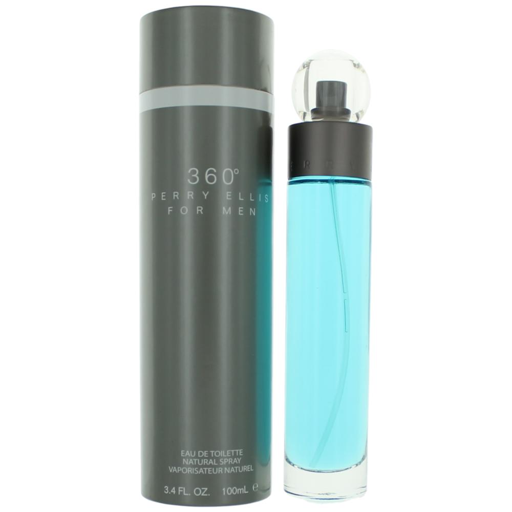 Perry Ellis Perry Ellis 360 by Perry Ellis, 3.4 oz EDT Spray for Men