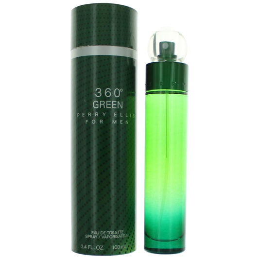 Perry Ellis Perry Ellis 360 Green by Perry Ellis, 3.4 oz EDT Spray for Men