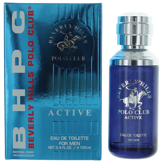Beverly Hills Polo Club BHPC Active/Sport by Beverly Hills Polo Club, 3.4 oz EDT Spray for Men