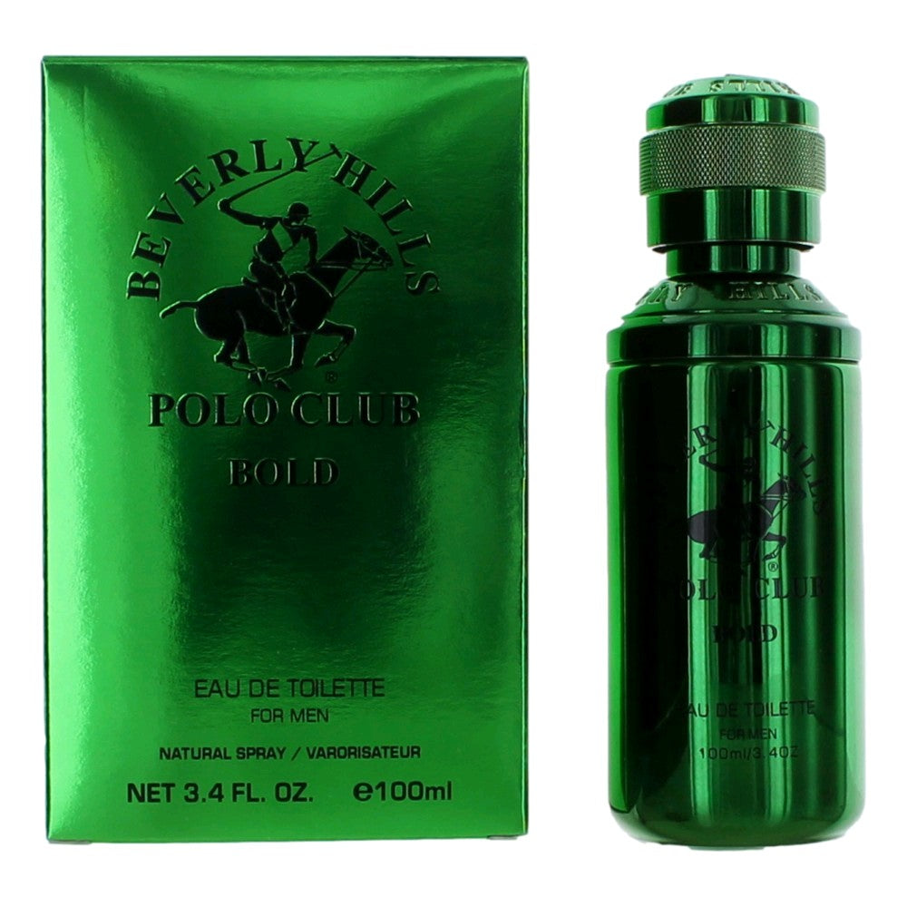 Beverly Hills Polo Club BHPC Bold by Beverly Hills Polo Club, 3.4 oz EDT Spray for Men