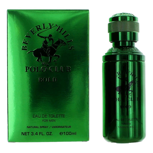 Beverly Hills Polo Club BHPC Bold by Beverly Hills Polo Club, 3.4 oz EDT Spray for Men