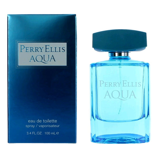 Perry Ellis Perry Ellis Aqua by Perry Ellis, 3.4 oz EDT Spray for Men