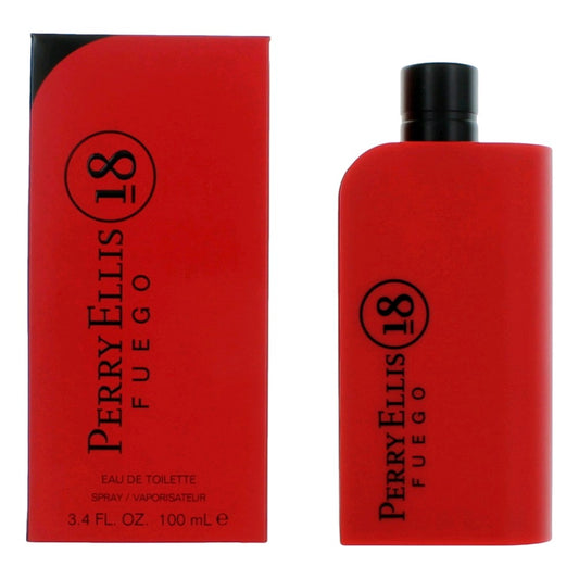 Perry Ellis Perry Ellis 18 Fuego by Perry Ellis, 3.4 oz EDT Spray for Men