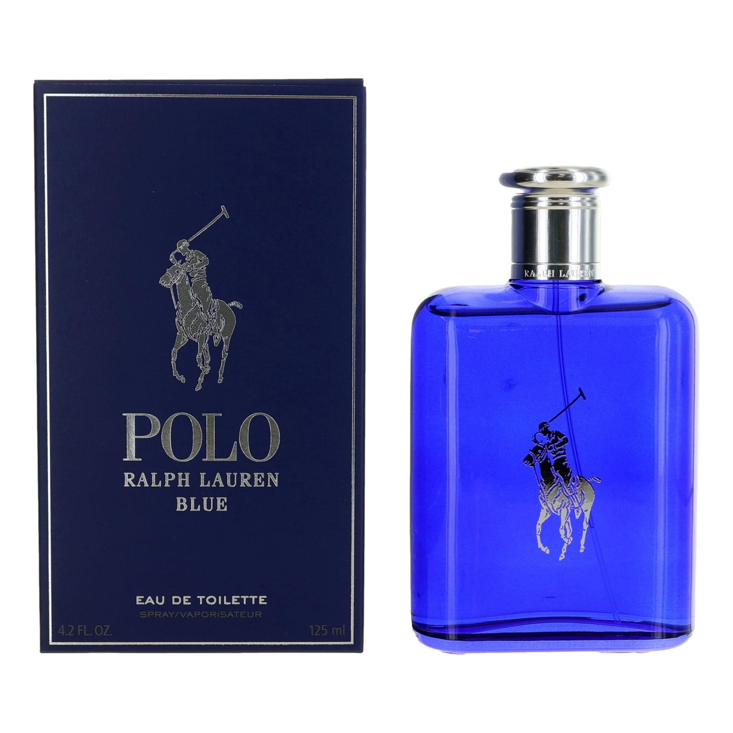 Ralph Lauren Polo Blue by Ralph Lauren, 4.2 oz EDT Spray for Men