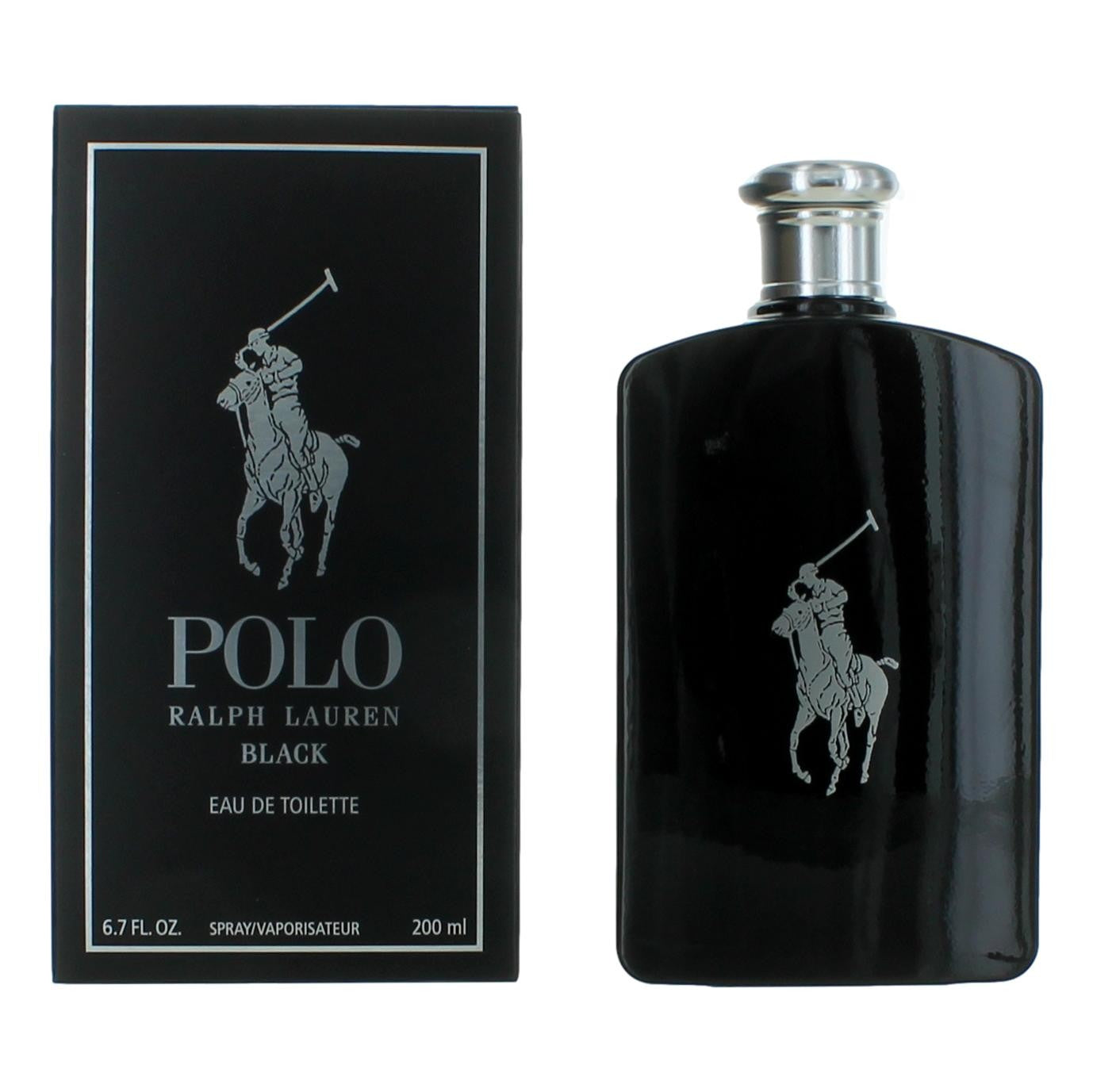 Ralph Lauren Polo Black by Ralph Lauren, 6.7 oz EDT Spray for Men