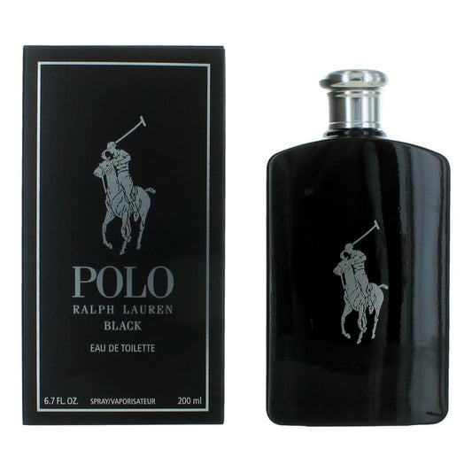 Ralph Lauren Polo Black by Ralph Lauren, 6.7 oz EDT Spray for Men