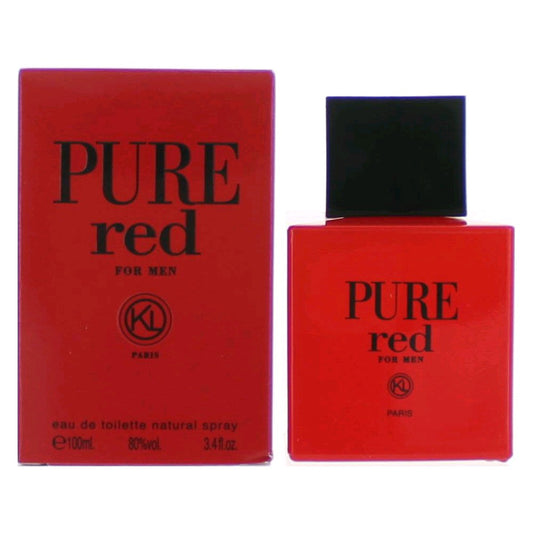 Karen Low Pure Red by Karen Low, 3.4 oz EDT Spray for Men