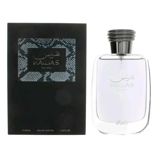 Rasasi Hawas by Rasasi, 3.3 oz EDP Spray for Men