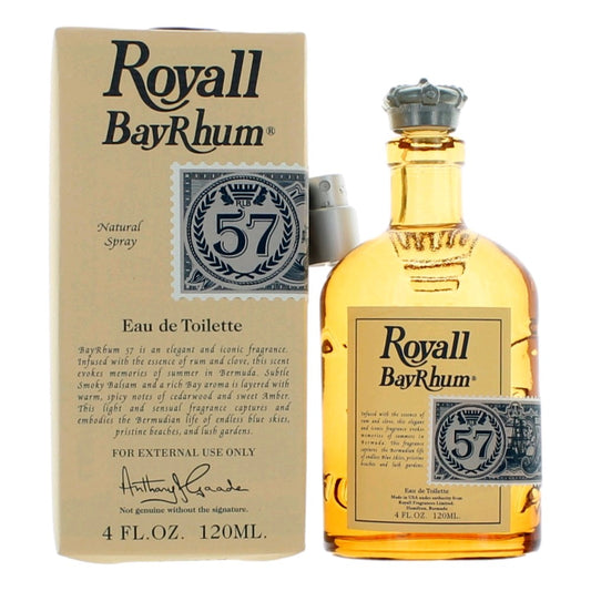 Royall Fragrances Royall BayRhum 57 by Royall Fragrances, 4 oz EDT Spray for Men