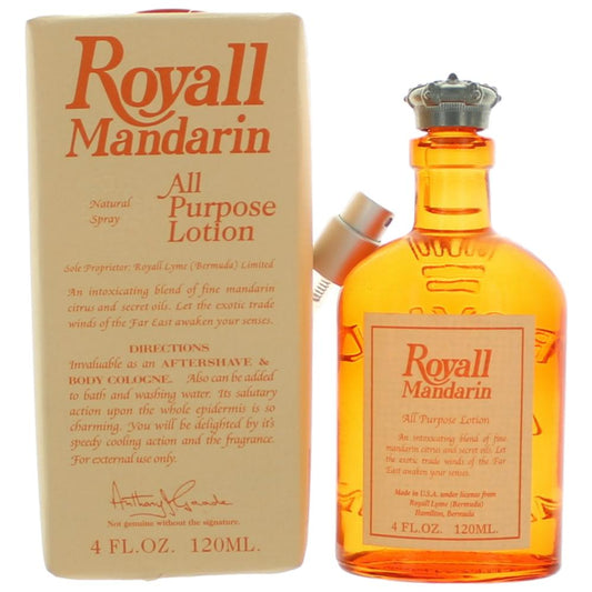 Royall Fragrances Royall Mandarin by Royall Fragrances, 4 oz All Purpose Lotion for Men