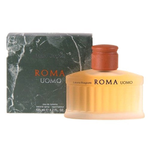Laura Biagiotti Roma Uomo by Laura Biagiotti, 4.2 oz EDT Spray for Men
