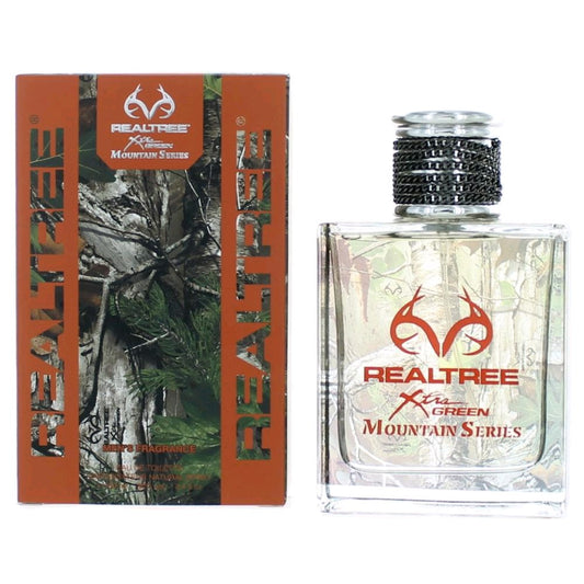 Realtree Realtree Mountain Series by Realtree, 3.4 oz EDT Spray for Men