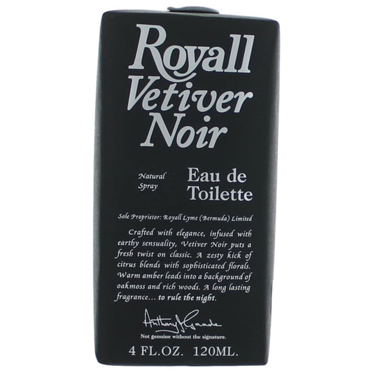 Royall Fragrances Royall Vetiver Noir by Royall Fragrance, 4 oz EDT Spray for Men