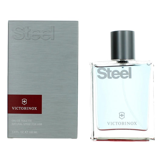 Swiss Army Swiss Army Steel by Swiss Army, 3.4 oz EDT Spray for Men