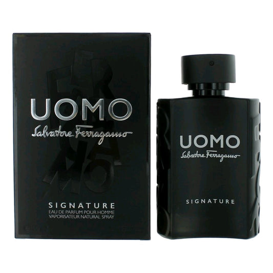 Salvatore Ferragamo Uomo Signature by Salvatore Ferragamo, 3.4 oz EDP Spray for Men