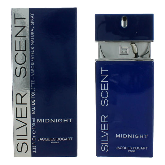 Jacques Bogart Silver Scent Midnight by Jacques Bogart, 3.33 oz EDT for Men
