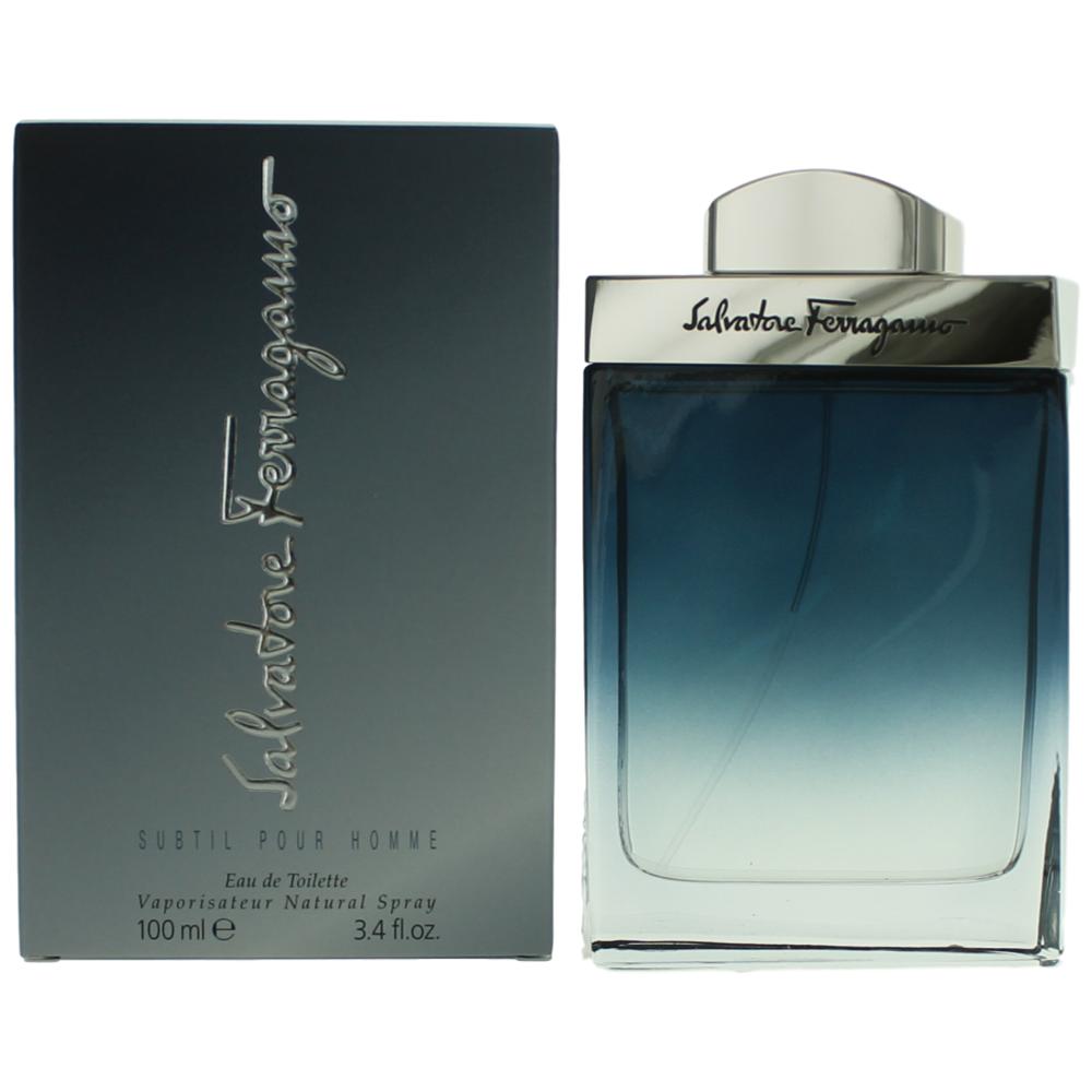 Salvatore Ferragamo Subtil by Salvatore Ferragamo, 3.4 oz EDT Spray for Men