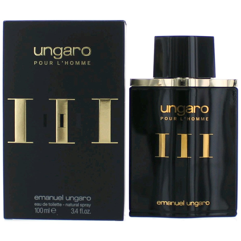 Ungaro Ungaro Pour L'Homme III by Ungaro, 3.4 oz EDT Spray for Men