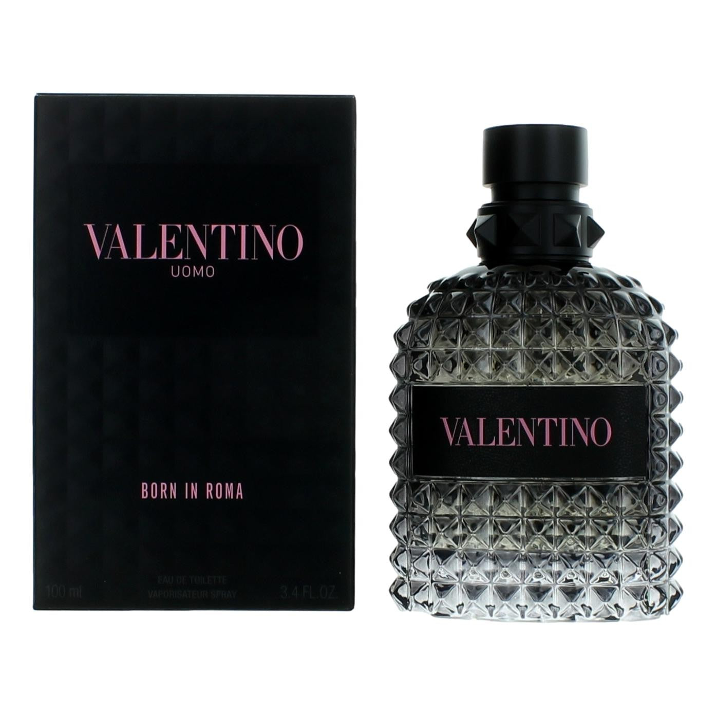 Valentino Valentino Uomo Born In Roma by Valentino, 3.4 oz EDT Spray for Men