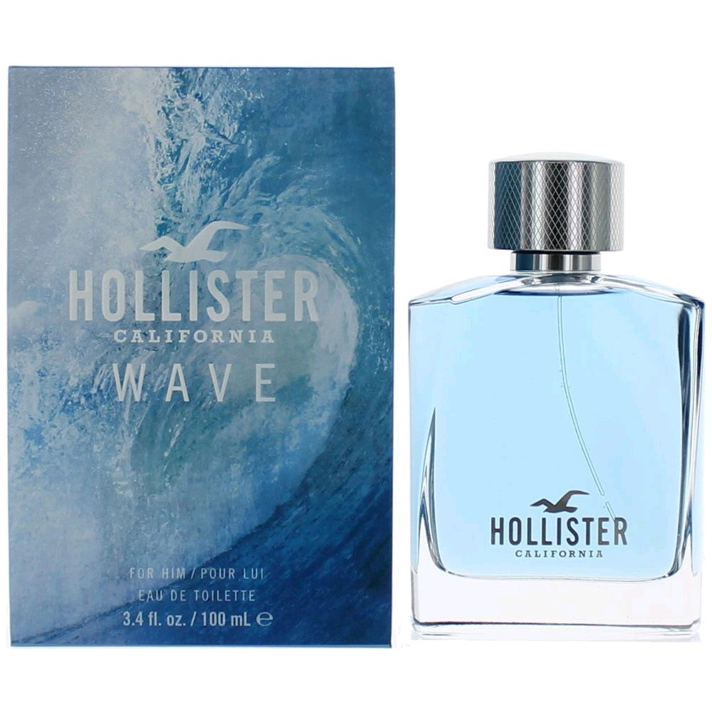 Hollister Wave by Hollister, 3.4 oz EDT Spray for Men