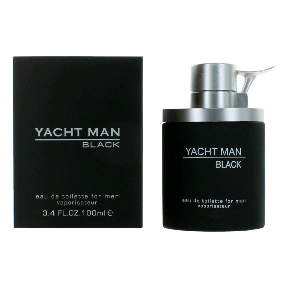 Myrurgia Yacht Man Black by Myrurgia, 3.4 oz EDT Spray for Men
