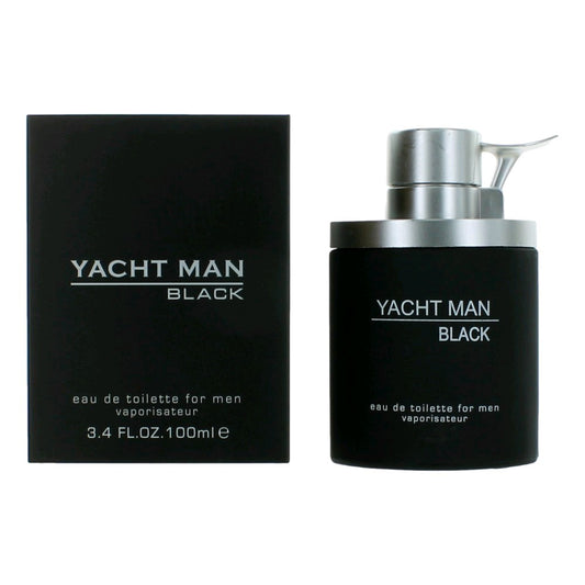 Myrurgia Yacht Man Black by Myrurgia, 3.4 oz EDT Spray for Men