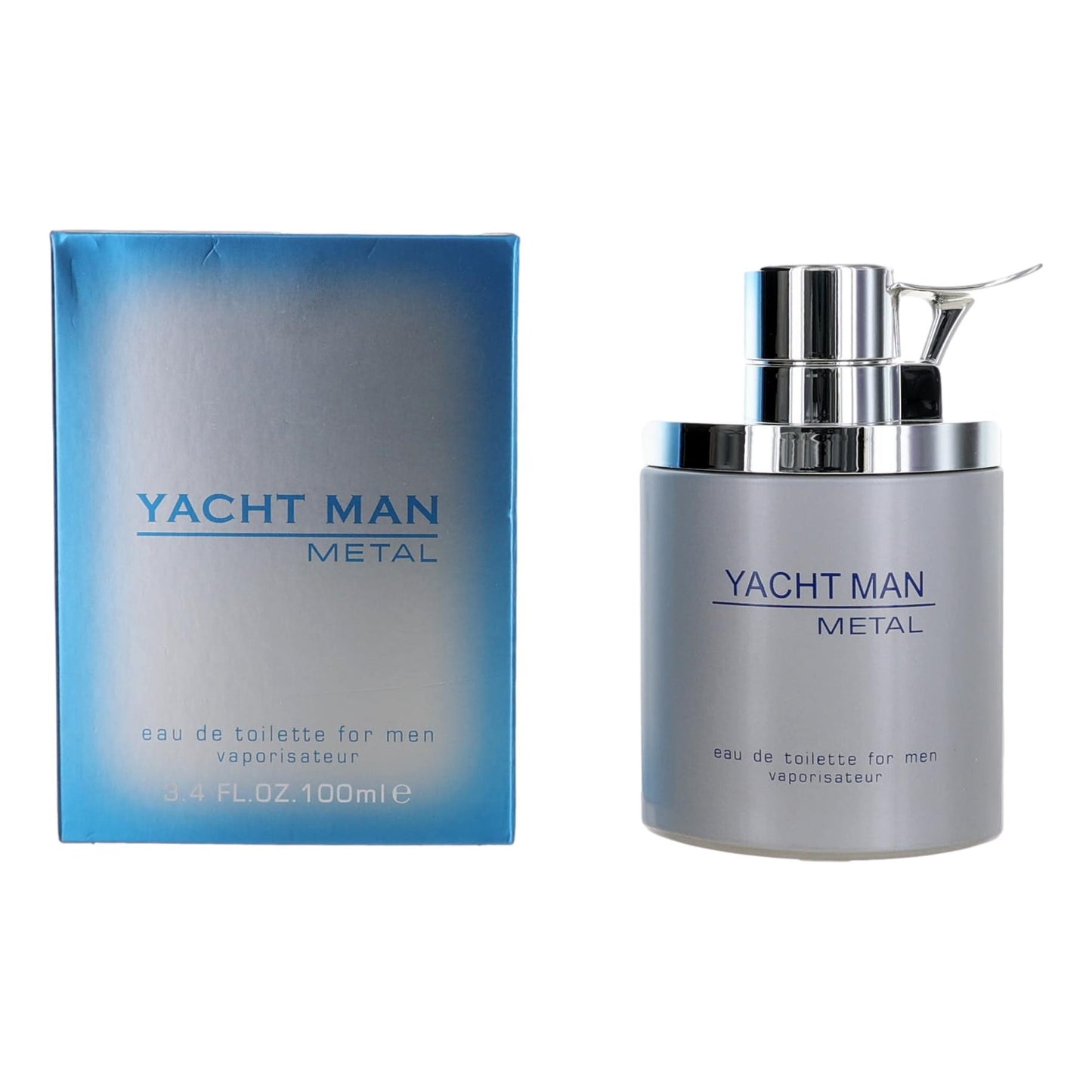 Myrurgia Yacht Man Metal by Myrurgia, 3.4 oz EDT Spray for Men