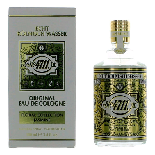4711 4711 Floral Collection Jasmin by 4711, 3.4oz Eau De Cologne Spray for Unisex