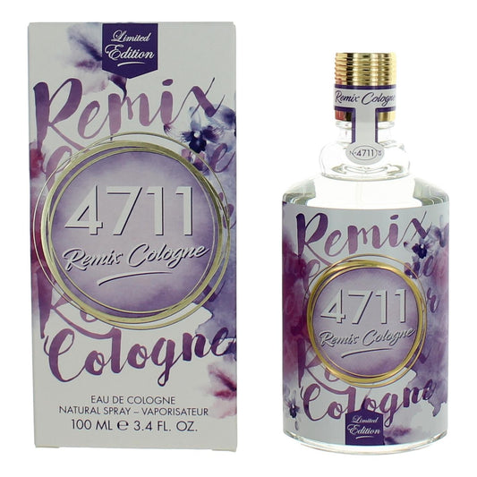 Muelhens 4711 Remix Cologne Lavender by Muelhens, 3.4oz Eau De Cologne Spray Unisex