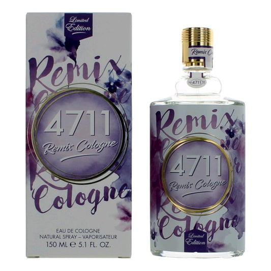 Muelhens 4711 Remix Cologne Lavender by Muelhens, 5.1oz Eau De Cologne Spray for Unisex