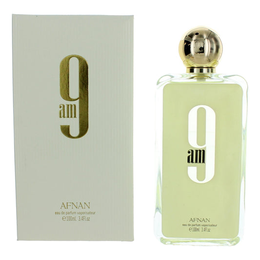 Afnan 9 AM by Afnan, 3.4 oz EDP Spray for Men