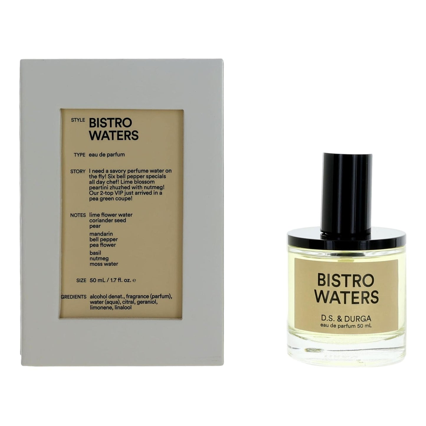 D.S. & Durga Bistro Waters by D.S. & Durga, 1.7 oz EDP Spray for Unisex