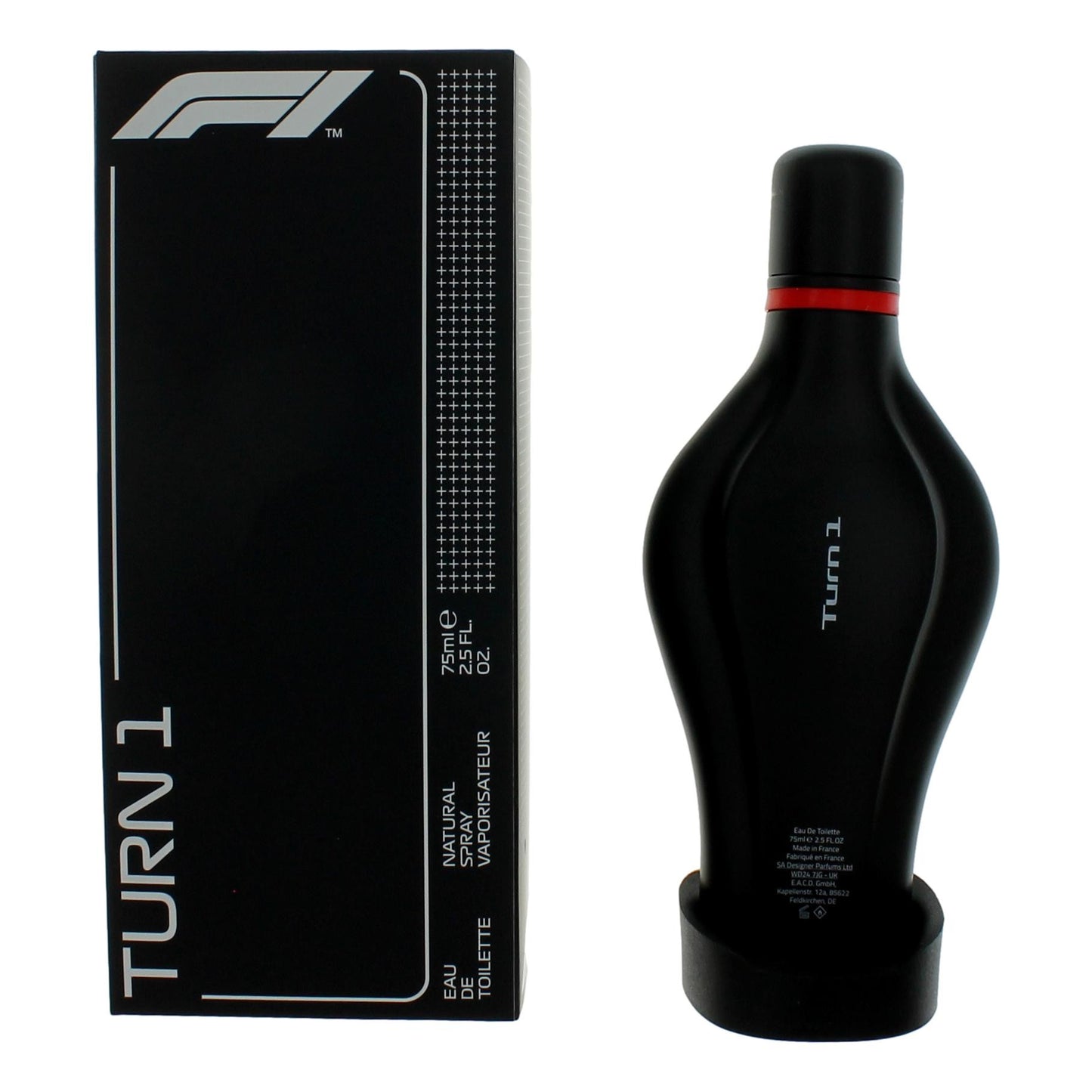 F1 Formula 1 Turn 1 by Formula 1, 2.5 oz EDT Spray for Unisex