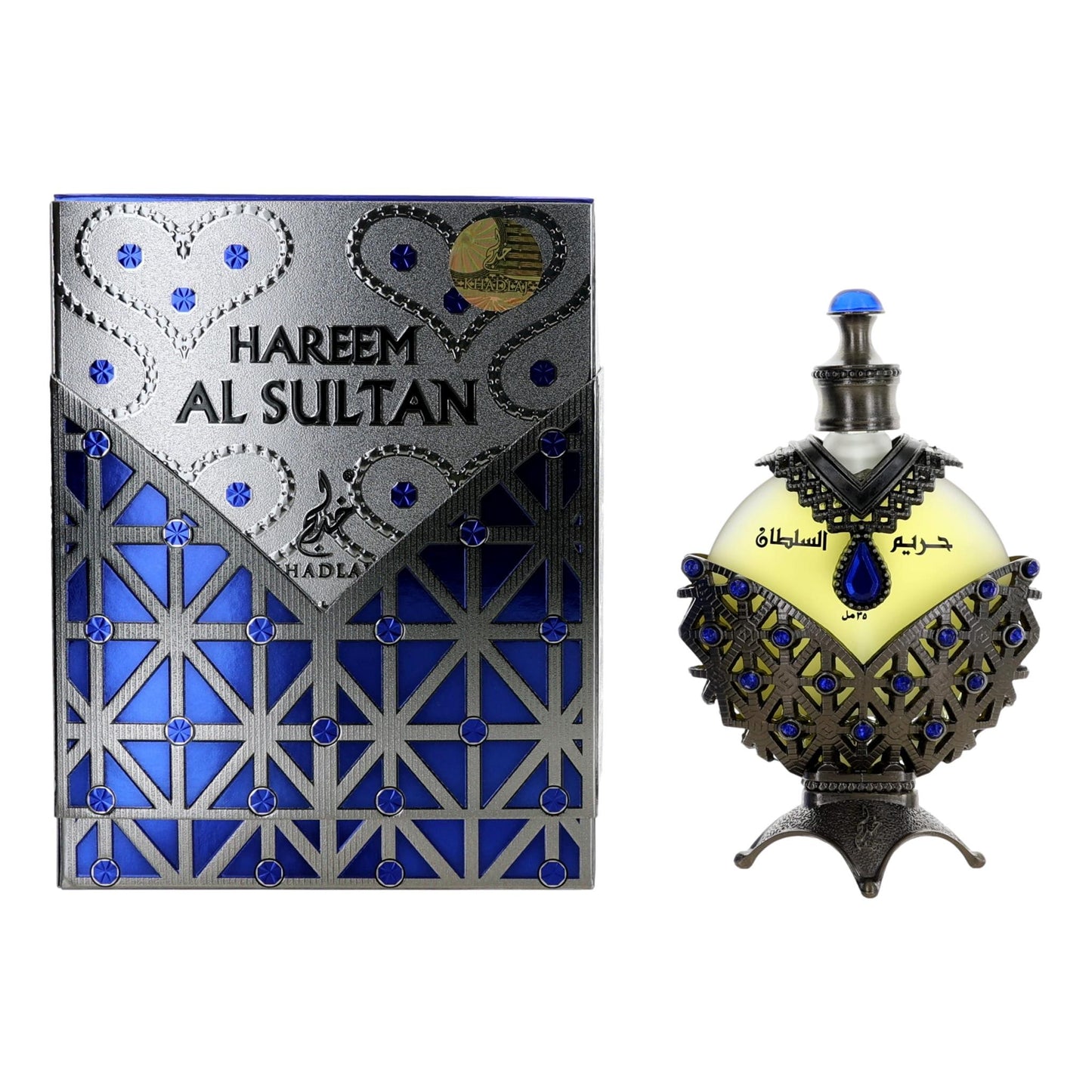 Al Khadlaj Khadlaj Hareem Al Sultan Blue by Al Khadlaj, 1.18oz Perfume Oil for Unisex