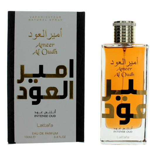 Lattafa Ameer Al Oudh Intense Oud by Lattafa, 3.4 oz EDP Spray for Unisex
