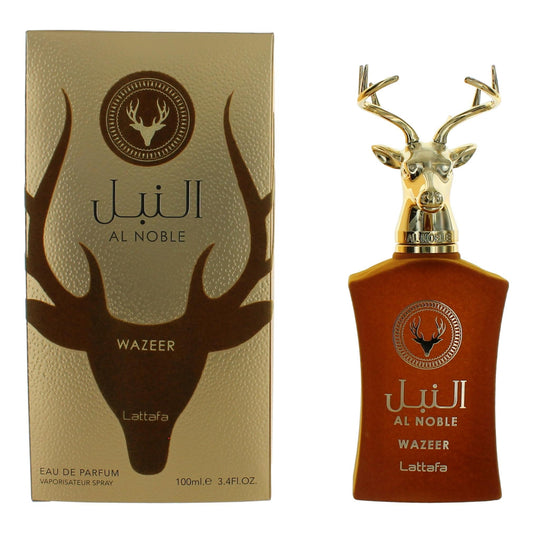 Lattafa Al Noble Wazeer by Lattafa, 3.4 oz EDP Spray for Unisex