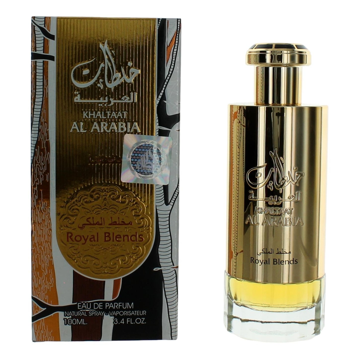 Lattafa Khaltaat Al Arabia Royal Belnds by Lattafa, 3.4oz EDP Spray for Unisex