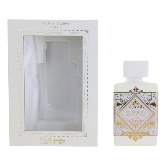 Lattafa Bade'e Al Oud Honor & Glory by Lattafa, 3.4 oz EDP Spray for Unisex