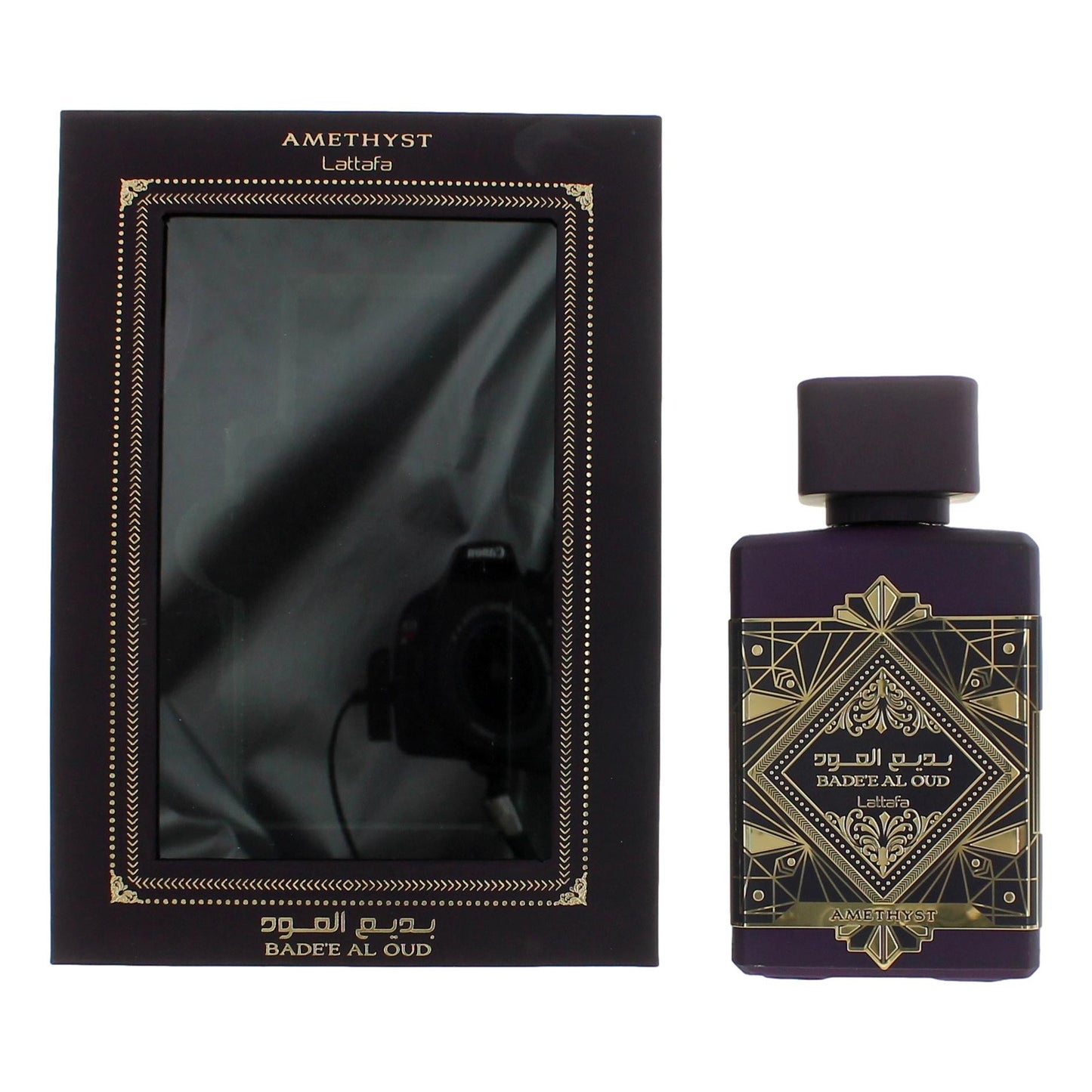 Lattafa Bade'e Al Oud Amethyst by Lattafa, 3.4 oz EDP Spray for Unisex