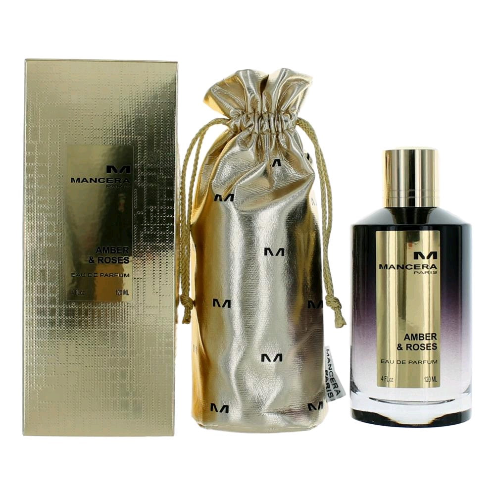 Mancera Mancera Amber & Roses by Mancera, 4 oz EDP Spray for Unisex