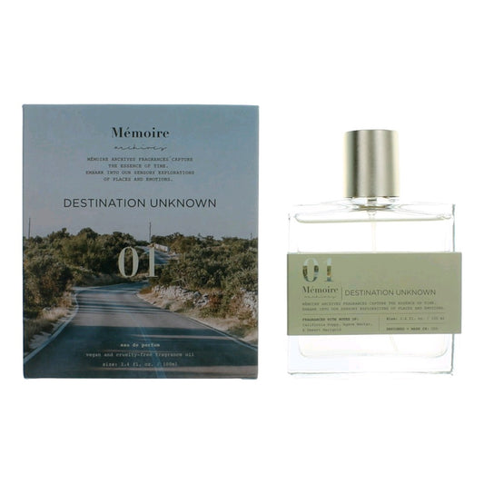 Memoire Archives Destination Unknown by Memoire Archives, 3.4 oz EDP Spray for Unisex