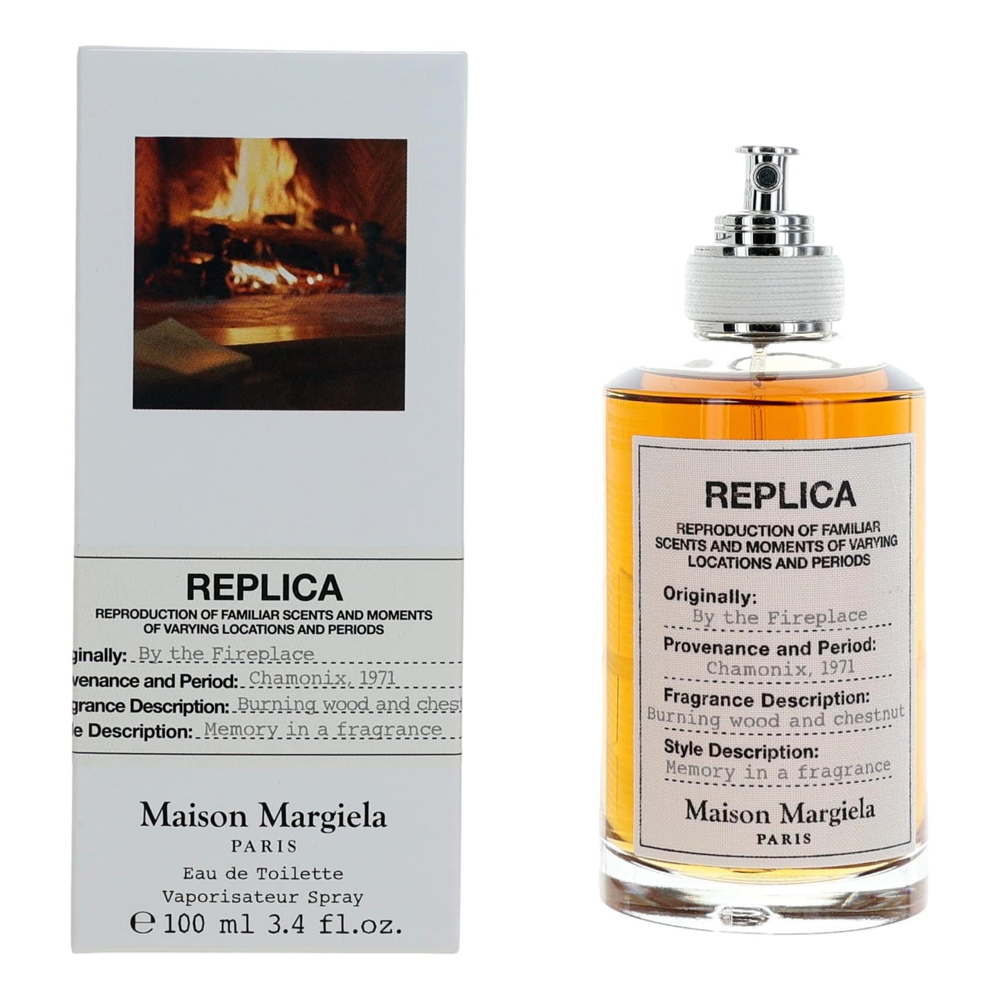 Maison Margiela Replica By The Fireplace by Maison Margiela, 3.4oz EDT Spray for Unisex
