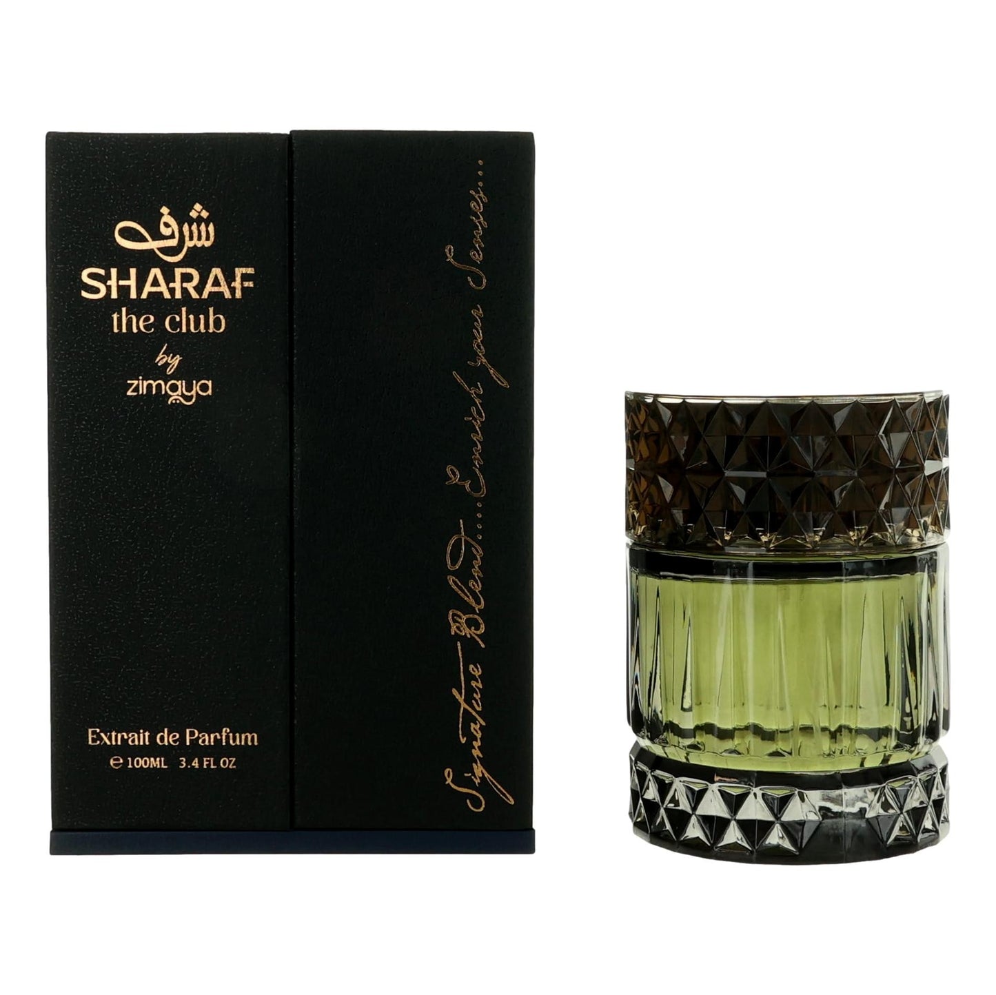 Zimaya Sharaf the Club by Zimaya, 3.4 oz Extrait de Parfum for Unisex