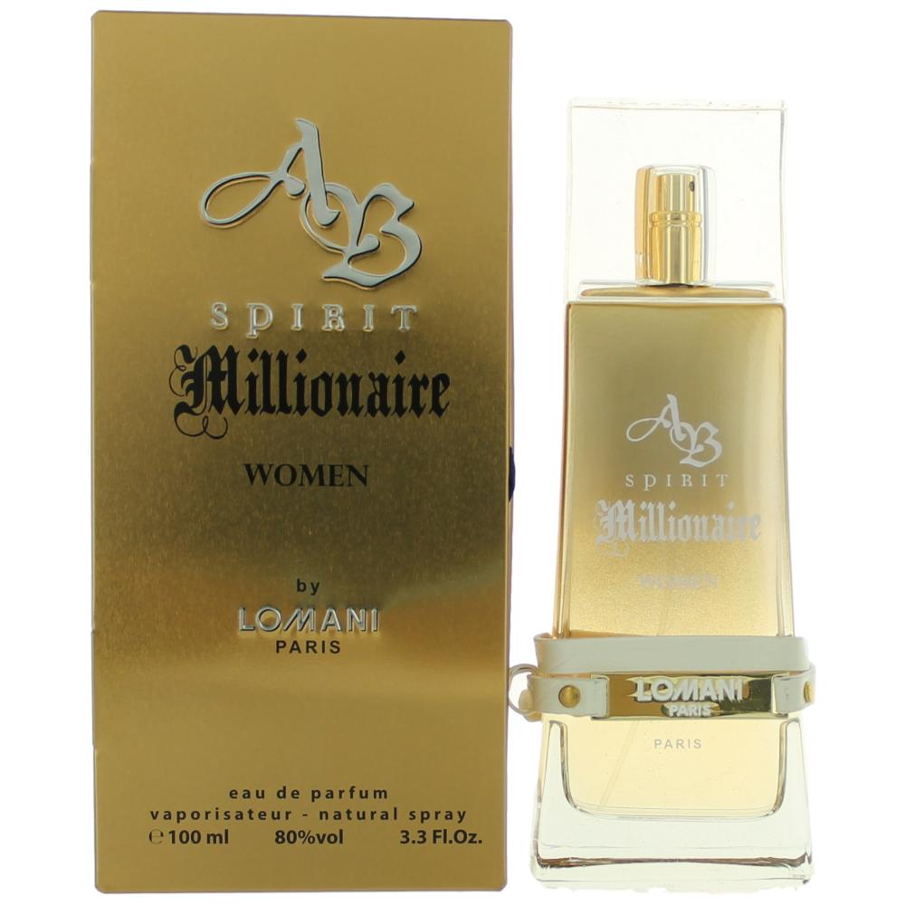 Lomani AB Spirit Millionaire by Lomani, 3.3 oz EDP Spray for Women