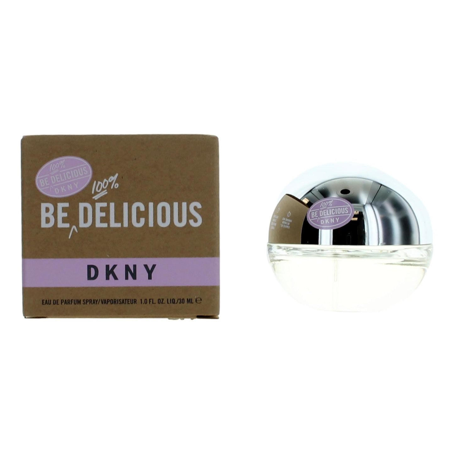 Donna Karan Be 100 pct Delicious DKNY by Donna Karan, 1 oz EDP Spray for Women