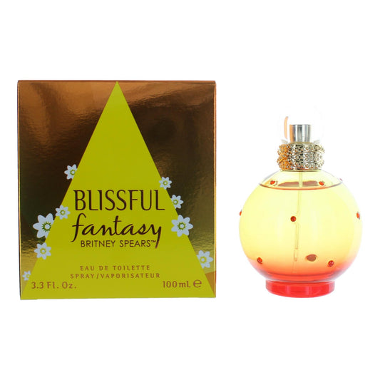 Britney Spears Blissful Fantasy by Britney Spears, 3.3 oz EDT Spray for Women