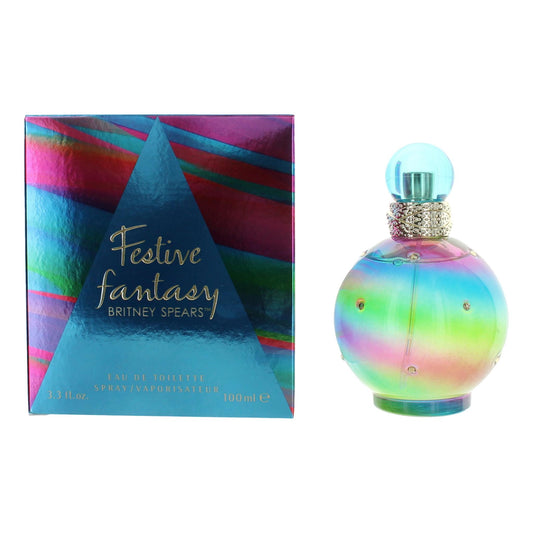 Britney Spears Festive Fantasy by Britney Spears, 3.3 oz EDT Spray for Women